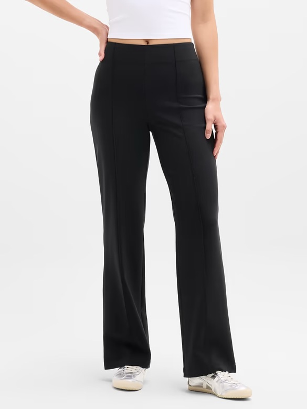 New Athleta All Ways High Rise Bootcut Pant size 6 Black